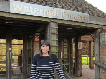 A photo of Watermill staff member Jen